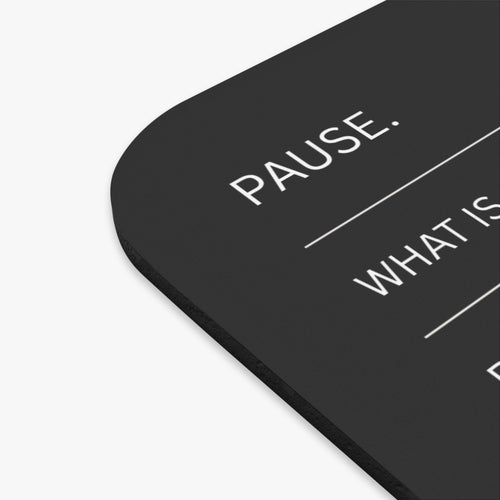 Boundary Check Mouse Pad