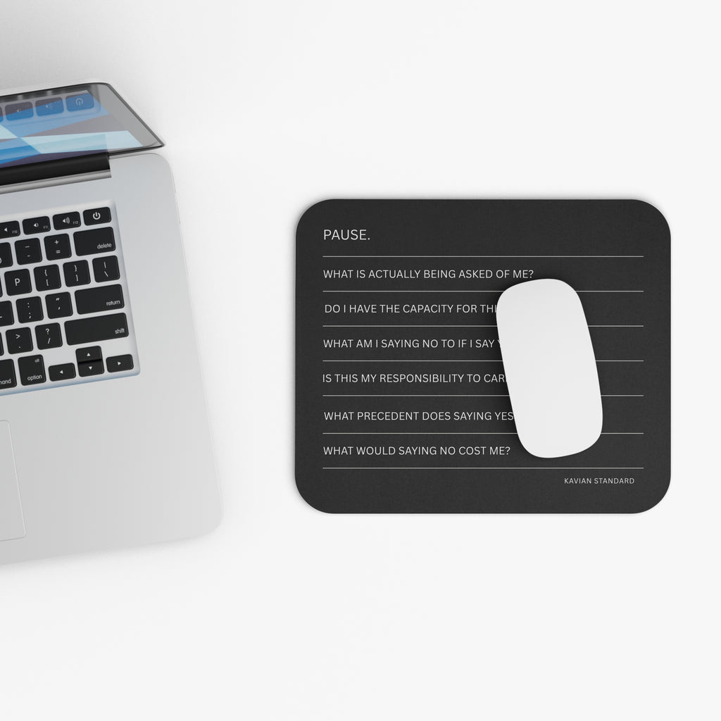 Boundary Check Mouse Pad