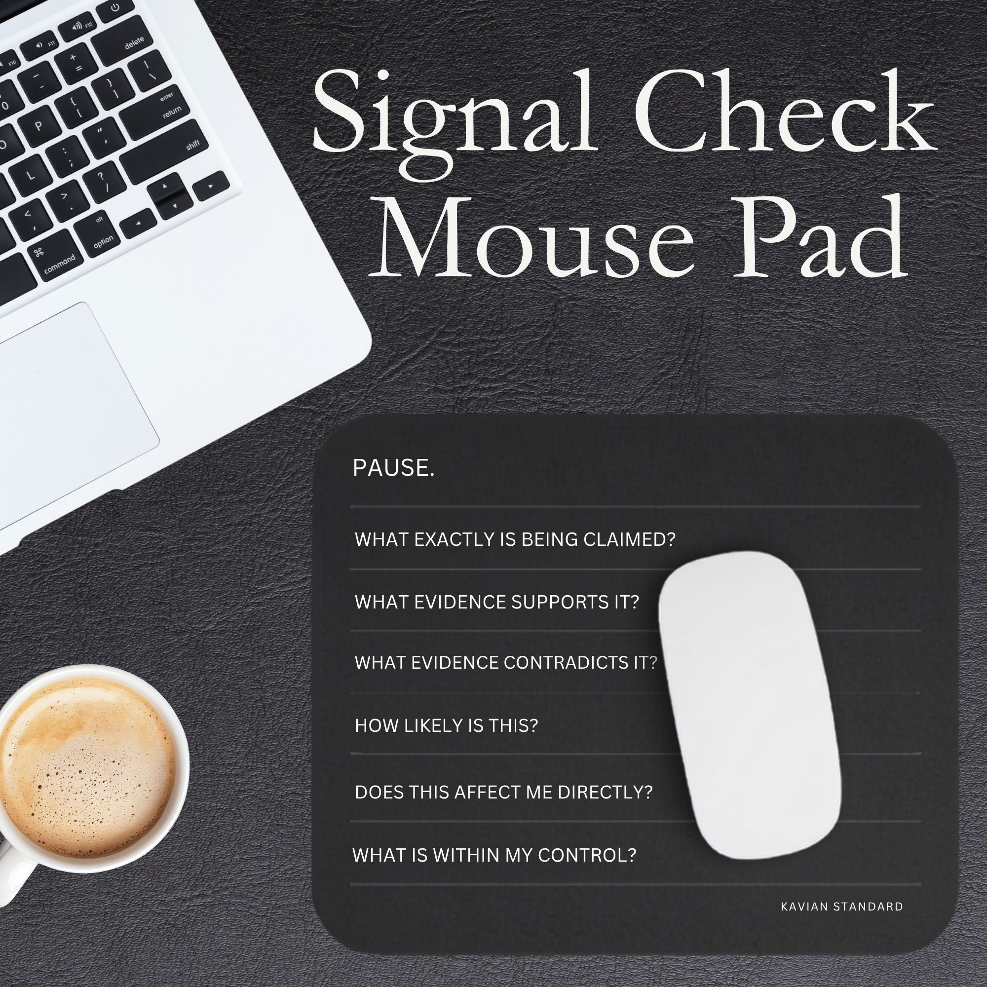 Signal Check Mouse Pad