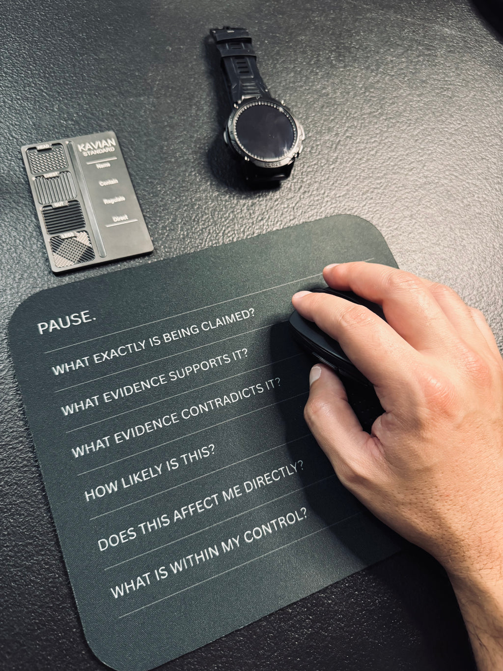 Signal Check Mouse Pad